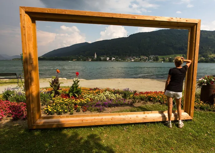 Apartman Ct-gold Penthouse Amatera Privater Seezugang Hallenbad, Skiarena Gerlitzen *