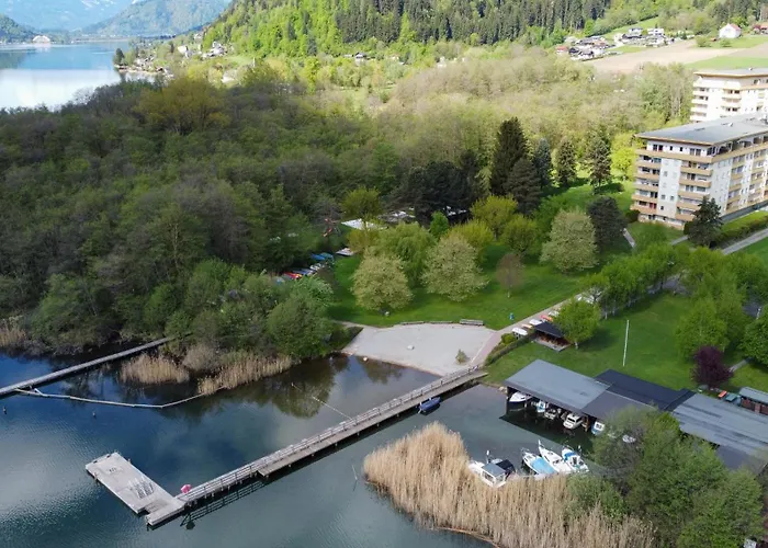 Ct-gold Penthouse Amatera Privater Seezugang Hallenbad, Skiarena Gerlitzen Lägenhet