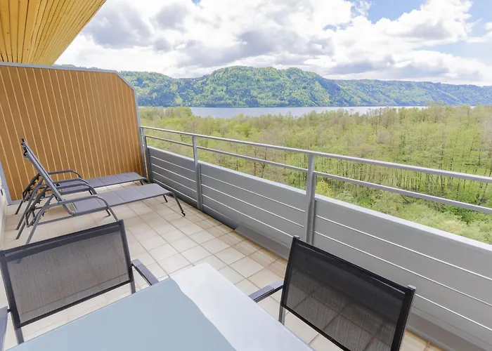 דירה Ct-gold Penthouse Amatera Privater Seezugang Hallenbad, Skiarena Gerlitzen בודנסדורף